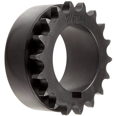 Single Strand Sprocket; 40 Chain Size; 22 Teeth; Requires P1 Split Taper Bushing